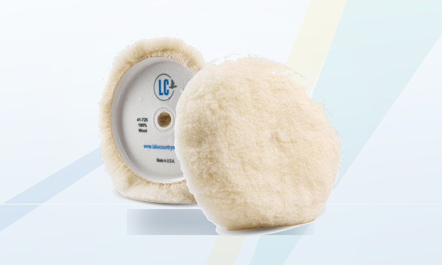 Curved Prewashed Knitted Lambswool Pads